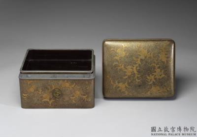 图片[3]-Lacquer container with paulownia flower design. Japan, 18th century-China Archive